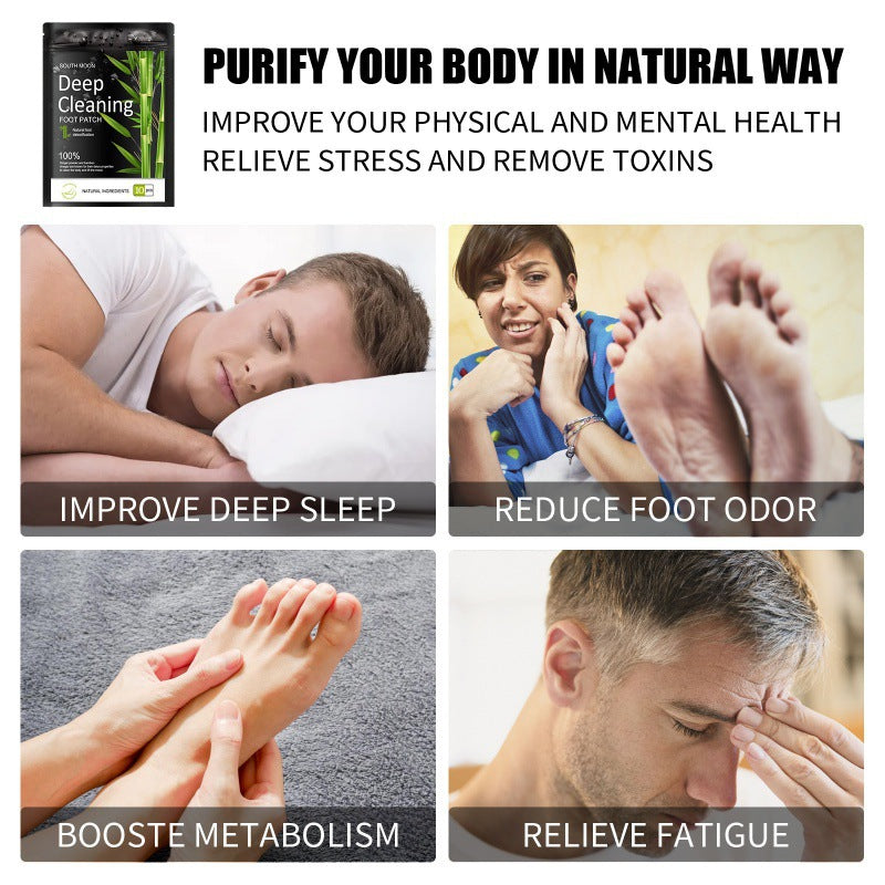 Herbal Foot Patches for Sleep and Stress Relief